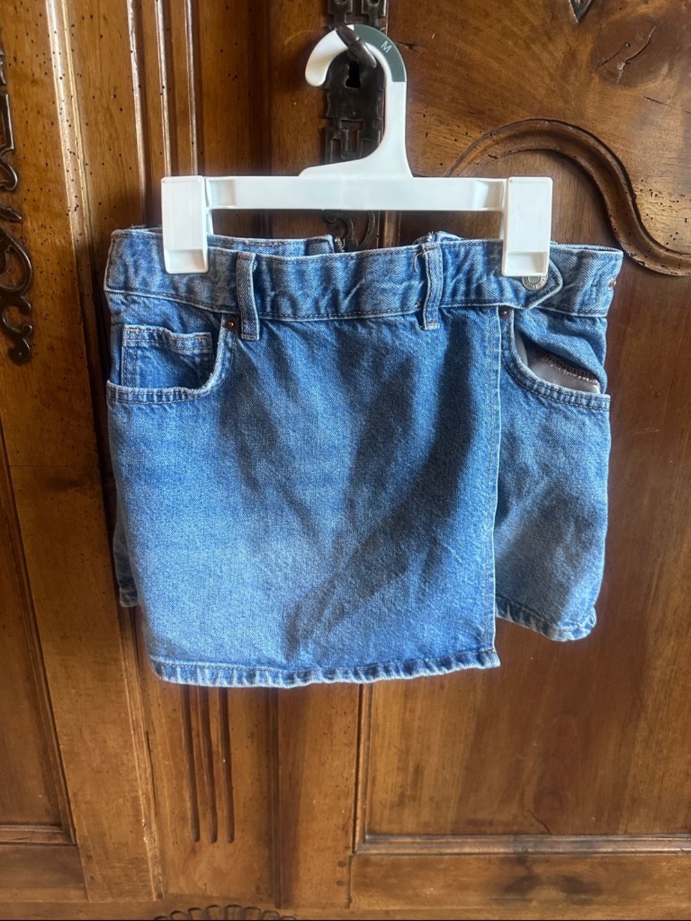 Zara Blue Denim Skort for Girls